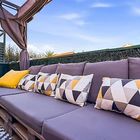 Bienvenue A Eden Roc 5 Pers, Clim, Terrasse, Piscine, Plage A Pied Apartament *